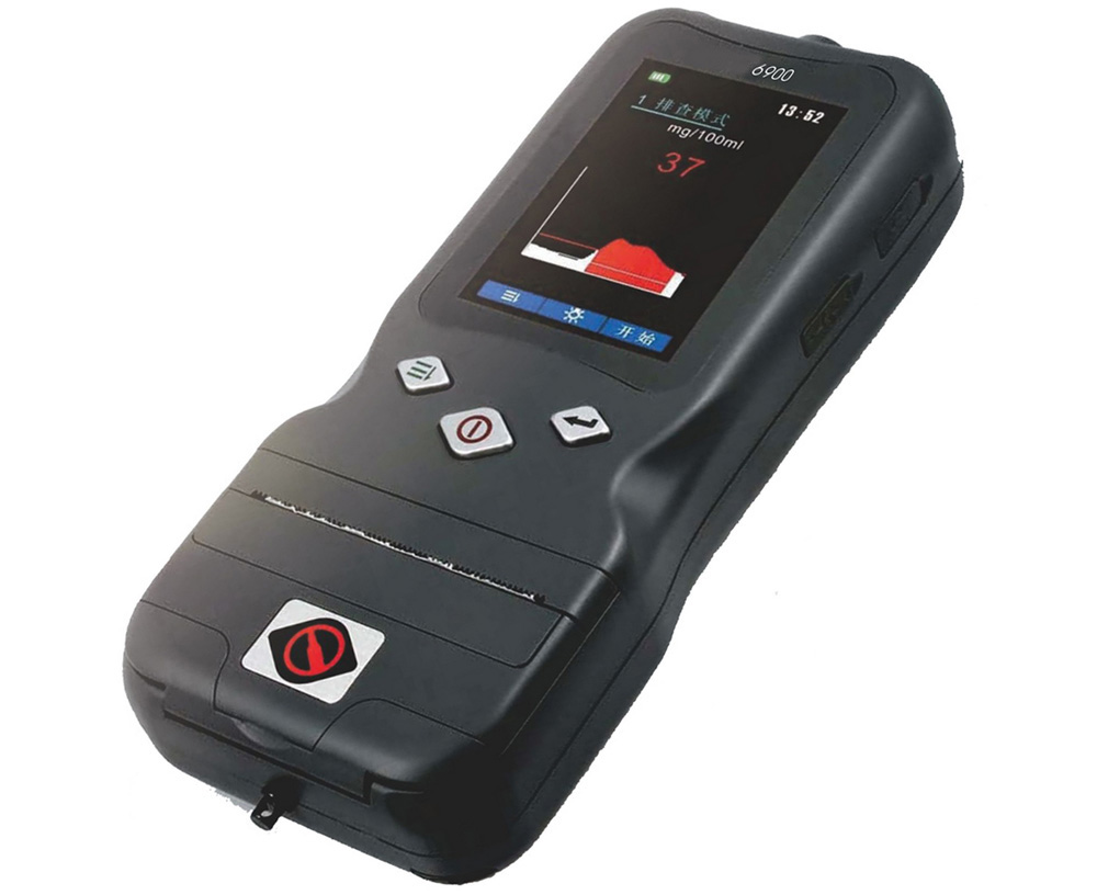 郑州欧诺仪器 酒安6900呼气酒精检测仪产品展示